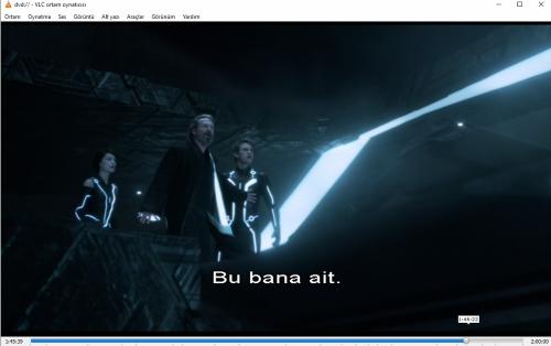 tron efsanesi dvd   (PC'de denenmiştir)  (garrett hedlund olivia wilde bruce boxleitner michael sheen)  walt disney  (tron legacy)