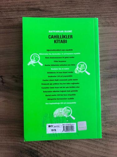 Cahillikler Kitabı 2 / Hayvanlar Alemi
