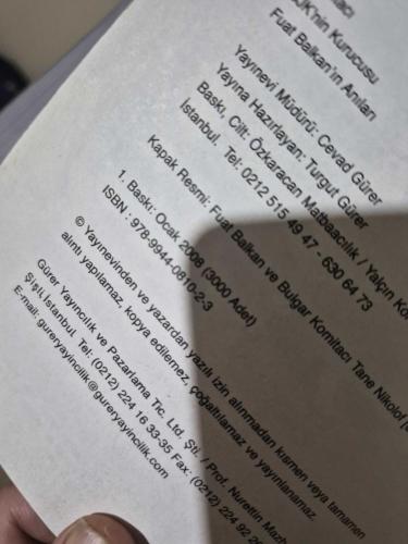 Komitacı - BJK'nın Kurucusu Fuat Balkan'ın Anıları