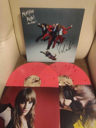 Måneskin – Rush! (Are U Coming? ) - 2023 Almanya Basım Double LP Plak - Victoria De Angelis'ten İmzalı