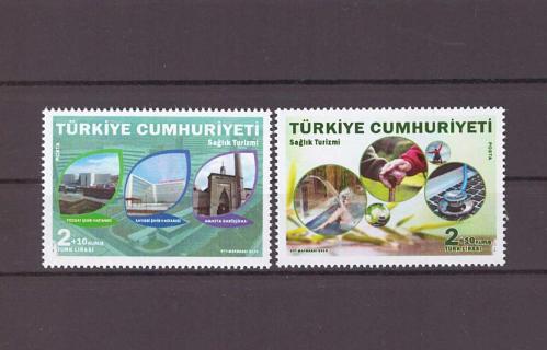 2018 Sağlık Turizmi Mnh Lüks Tam Seri Pul - C42