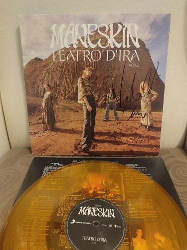 Måneskin – Teatro D'Ira - Vol.I - 2021 Almanya Basım LP Plak - Victoria De Angelis'ten İmzalı