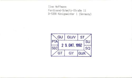 1992 Lufthansa İlk Uçuş Zarfı: Kahire – Addis Ababa (LH592)