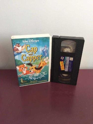 VHS Kaset Cap und Capper Tilki ve Avcı Köpeği (Disney) Nostalji Koleksiyonluk Orijinal
