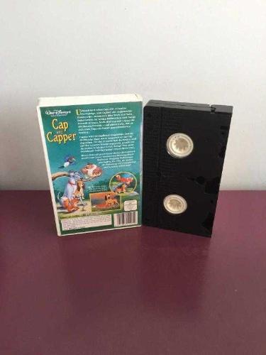 VHS Kaset Cap und Capper Tilki ve Avcı Köpeği (Disney) Nostalji Koleksiyonluk Orijinal