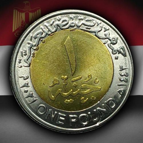 Mısır 2021 Yılı 1 Pound Devlet Konseyi Elmas Jübilesi ÇİL