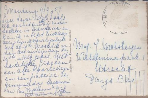 1954 YILI MONTANA KÖY EVİ GÖRSELLİ NADİR KARTPOSTAL - SİYAH BEYAZ FOTOĞRAF - POSTADAN GEÇMİŞ