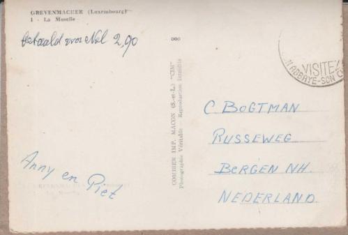 1930 LU YILLAR LÜKSEMBURG  GREVENMACHER NEDİR DOĞA GÖRSELLİ KARTPOSTAL - FOTOKART - SİYAH BEYAZ FOTĞRAF - POSTADAN GEÇMİŞ