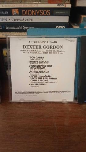 Dexter Gordon - A Swingin' Affair (CD - Misprint) Dönem EU