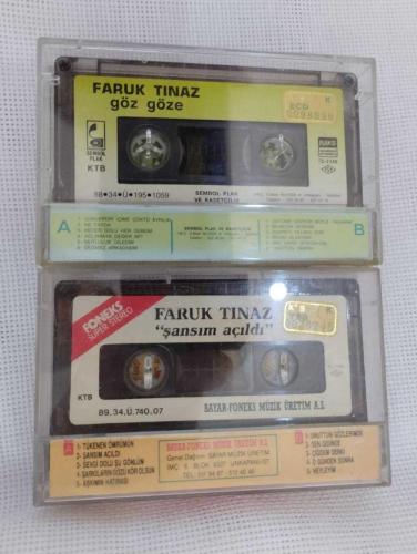 FARUK TINAZ KASET 2 ADET KAĞIT BASKI