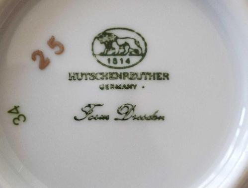 Dresden fincan Hutschenreuther