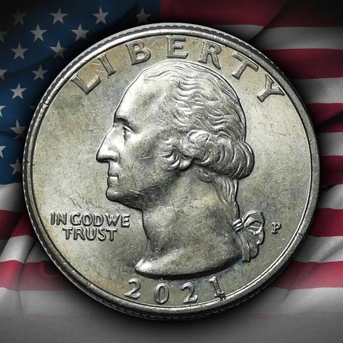 ABD 2021 YILI ¼ Dolar Delaware Nehri'ni Geçiş ÇÇT
