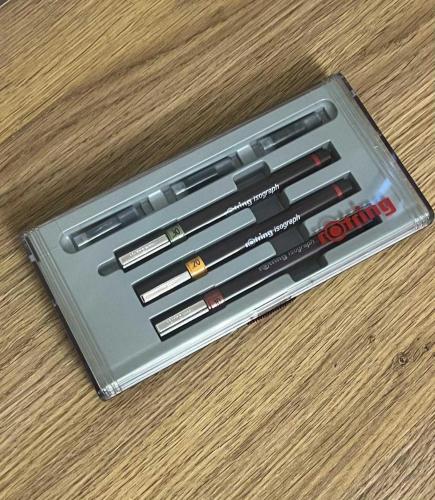 Rotring Isograph 0.10-.20-0.30-Teknik Çizim Seti RTR8