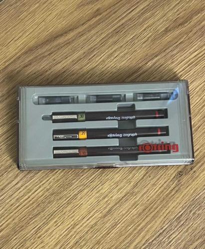 Rotring Isograph 0.10-.20-0.30-Teknik Çizim Seti RTR8
