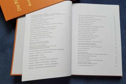 2017 Almanya Federal Cumhuriyeti Resmi Pul Yıllığı - Die Postwertzeichen der Bundesrepublik Deutschland Ciltli Orijinal Albüm