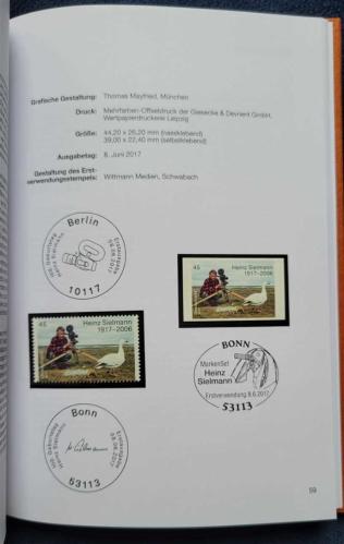 2017 Almanya Federal Cumhuriyeti Resmi Pul Yıllığı - Die Postwertzeichen der Bundesrepublik Deutschland Ciltli Orijinal Albüm
