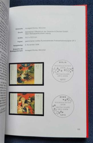 2006 Almanya Federal Cumhuriyeti Resmi Pul Yıllığı - Orijinal Koruma Kutulu 
