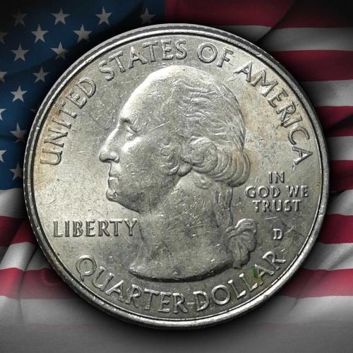 ABD 2014 YILI ¼ Dolar Virginia - Shenandoah ÇİLALTI
