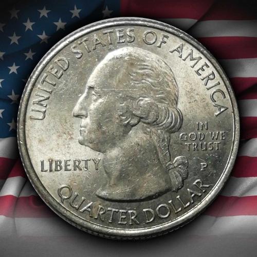 ABD 2013 YILI ¼ Dolar South Dakota - Mount Rushmore ÇİL