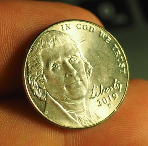 ABD 5 CENT (2019 D)