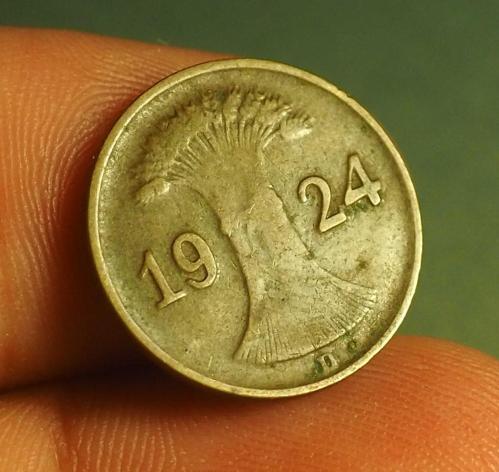 1924 ALMANYA 1 REİCHSPFENNİG