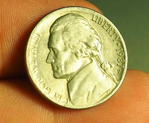 ABD 5 CENT (1987 P)