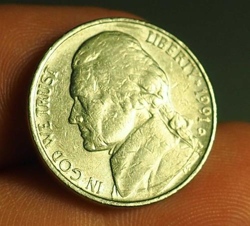 ABD 5 CENT (1991 D)