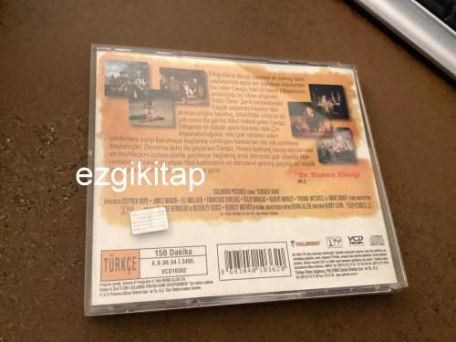 cengiz han  vcd  (PC'de denenmiştir/izlenmiştir)  (cenghis khan) omar sharif stephen boyd james mason eli wallach francoise dorleac