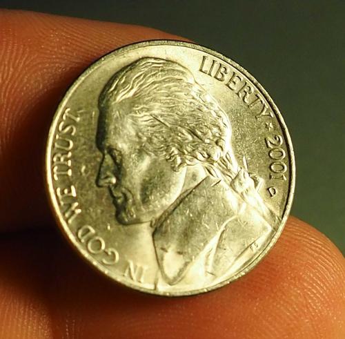 ABD 5 CENT (2001 D)