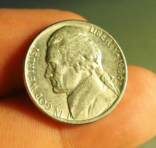 ABD 5 CENT (1986 D)