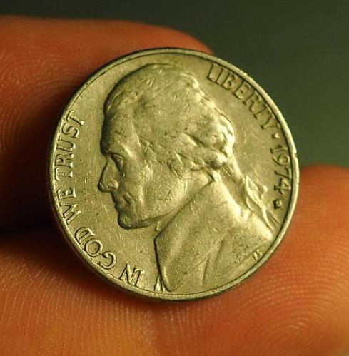 ABD 5 CENT (1974 D)