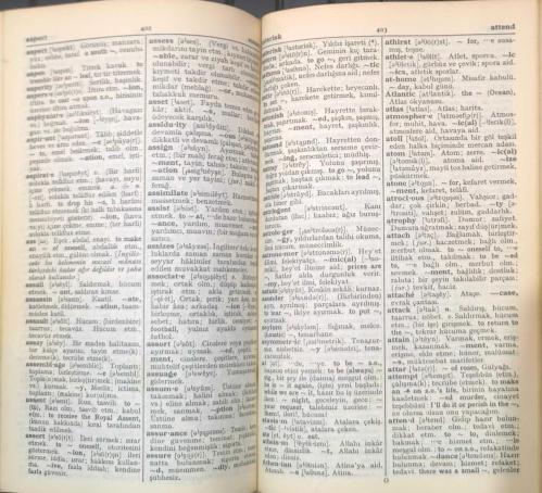 The Concise Oxford Turkish Dictionary – A. D. Alderson & Fahir İz