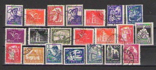 LOT.19 » Romanya - Damgalı pul lotu