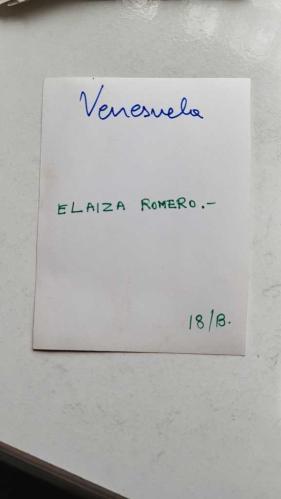 YUNANİSTAN'IN ATİNA KENTİNDE DÜZENLENEN 6. ULUSLARARASI APOLLONİA MÜZİK FESTİVALİ'NİN (1973) ORİJİNAL FOTOĞRAFI - 12 x 9 cm EBADINDA - YARIŞMAYA KATILAN VENEZUELALI ŞARKICI ELAIZA ROMERO... ΠΡΩΤΌΤΥΠΗ ΦΩΤΟΓΡΑΦΊΑ ΤΟΥ ΔΙΕΘΝΟΎΣ ΜΟΥΣΙΚΟΎ ΦΕΣΤΙΒΆΛ ΑΠΟΛΛΏΝΙΑΣ ΠΟΥ ΠΡΑΓΜΑΤΟΠΟΙΉΘΗΚΕ ΣΤΗΝ ΑΘΉΝΑ (1973)