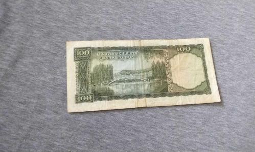 5 EMİSYON 100 TÜRK LİRASI TEMİZ