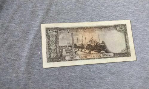 5 emisyon 2 tertip 500 türk lirası çil