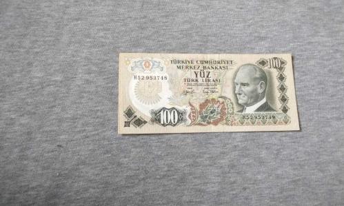 6 emisyon 3 tertip 100 türk lirası