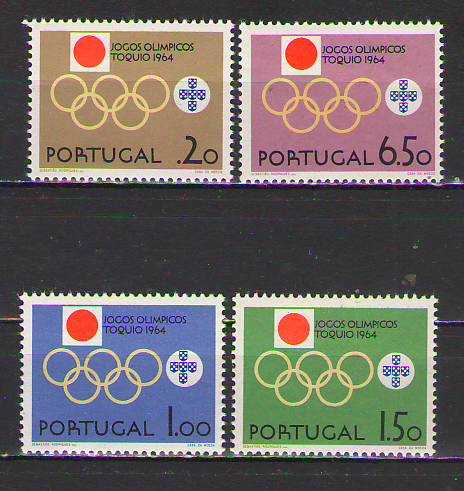 LOT.3 » Portekiz 1964 Tokyo Olimpiyatları MNH
