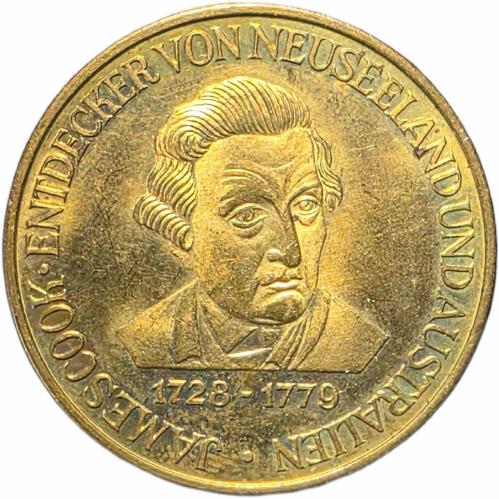 20. Yüzyıl İkinci Yarısı Almanya Bundesverband für den Selbstschutz Güvenlik Yarışması Katılım Madalyası