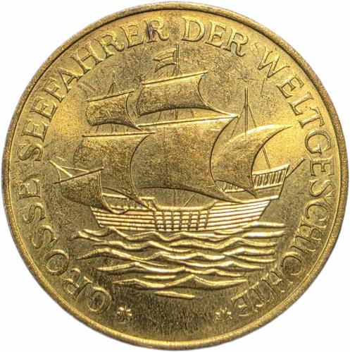 Vasco da Gama 1469-1524 Anısına, Büyük Denizciler Serisi Alman Hatıra Madalyası