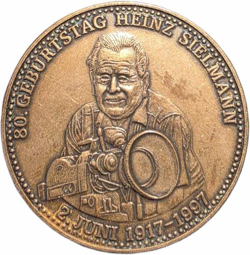 1997 Almanya Heinz Sielmann 80. Yaş Günü Hatıra Madalyası
