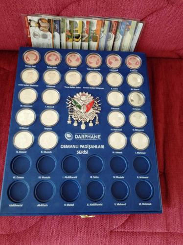 Osmanlı Padişahları Serisi (1-24) Set  Kutulu
