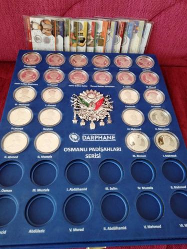 Osmanlı Padişahları Serisi (1-24) Set  Kutulu