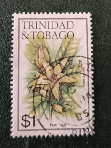Trinidad Tobago _ damgalı pul