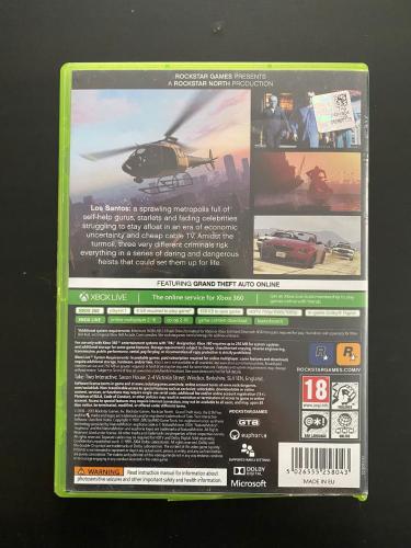 GTA V - XBOX 360 (PAL)