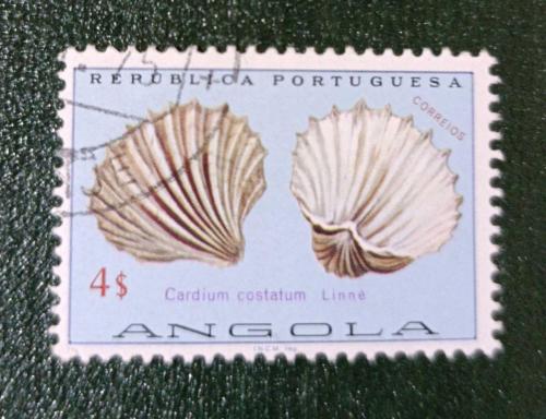 Portekiz Sömürgesi Angola _ damgalı pul