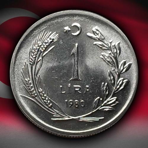 1980 Yılı FAO Köylü Kadınını Kalkındırma 1 TL Darphane Hatıra Akmonital