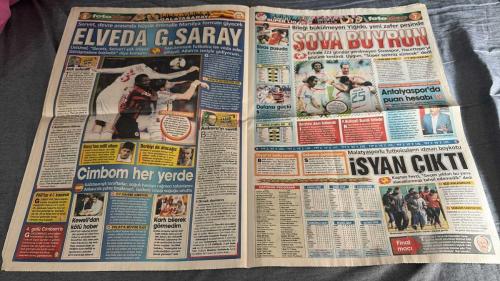 PAS FOTOMAÇ -FUTBOL GAZETESİ -TURKISH NEWSPAPER - DOĞUM GÜNÜ HEDİYESİ  - TAM TAKIM EKSİKSİZ GAZETE -  13 ARALIK -2008 - SÜPER İDDAA EKİ - BİZ 3 KİŞİYDİK - 10 NUMARA - AKÜLERİN KRALİ - LİDER TRABZON - YARALI KARTAL - TÜRKİYE'NİN LIVERPOOL'U - BAROS ZİRVEDE - BİRLEŞİK KRALLIK - ADA'DAN 2 RAKİP - TUTAMAZLAR - AYDINLIK - CEZADAN YIRTTILAR - BAŞKENT BEREKETİ - GÜLÜMSETEN FIRSATLAR - ARDA TURAN'IN GOLLÜ RESİTALİ - ZİRVEYE ORTAK OLDU - ELVEDA - SİVAS PUSUDA - BÜYÜN - ANKARA'YI SEVDİ - KARTI BİLEREK GÖRMEDİM - İSYAN ÇIKTI - ZORLU SINAV - KRİTİK VİRAJ - ACIM GERÇEK - BU DA GEÇER - KARTAL UZATTI - KADROLU HAKEM - HERKESİN CANI YANABİLİR - VAZGEÇİLMEZ DEĞİL - FENERBAHÇELİLER - MILAN BAROS - LINCOLN - ARDA TURAN - BURHAN - MEHMET TOPUZ - MUSTAFA SARAL - SERCAN YILDIRIM - MEHMET GÜVEN - SKIBBE - AYDIN - HARRY KEWELL - ADNAN POLAT - HALDUN ÜSTÜNEL - ADNAN SEZGİN - AYHAN - EMRE AŞIK - ZAFRE ERTEM - AHMET KURT - SABRİ - NİHAT - SERGEN YALÇIN - NECATİ - SAMET AYBABA - GÖKHAN - SERVET - GERETS - BÜLENT