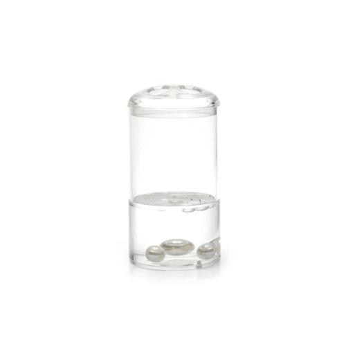 İNCİLİ AKRİLİK DİŞ FIRÇALIK  7X7X14CM BANYO SETİ