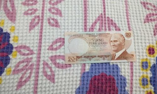 YİRMİ TÜRK LİRASI IV. TERTİP